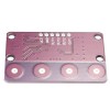 3 uds -0401 Sensor de proximidad táctil capacitivo de botón de 4 bits con módulo de función de autobloqueo