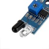 3Pcs IR Infrared Obstacle Avoidance Sensor Module For Smart Car Robot 3-wire Reflective Photoelectric