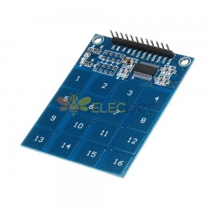 3 peças XD-62B TTP229 16 canais placa de placa de módulo sensor digital capacitivo interruptor de toque
