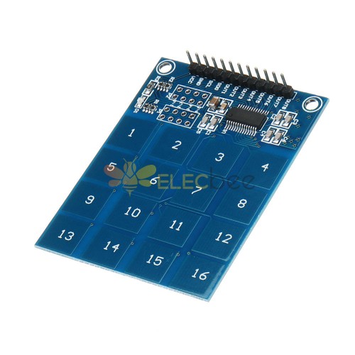 3 pièces XD-62B TTP229 16 canaux Capactive Touch Switch Digital Sensor Module Board Plate