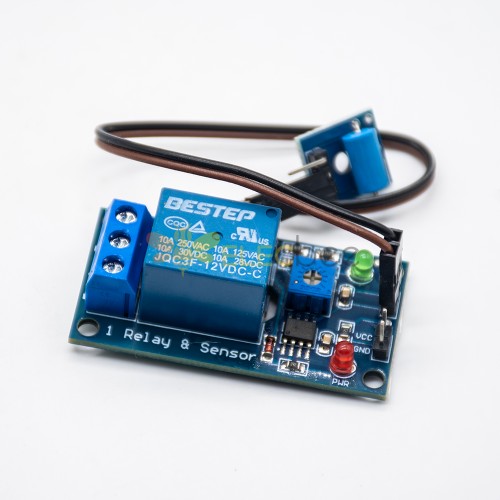 3 Stück 12 V Öffner Vibrationssensormodul Plus Relaismodul 2-in-1-Modul AlTriggered Vibrationsmodul