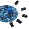 3 peças módulo sensor de chama de 5 canais analógico dgital dupla saída robô extintor de chama módulo alsystem