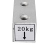 3 件 HX711 模塊 + 20kg 鋁合金秤稱重傳感器稱重傳感器套件，適用於 Arduino