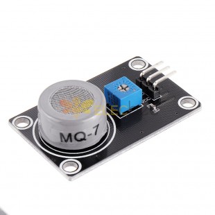 Modulo sensore di gas CO monossido di carbonio 3 pezzi MQ-7 Uscita analogica e digitale per Arduino