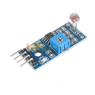 Arduino用4pin光敏电阻光检测光敏传感器模块