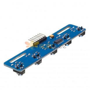Reflektierendes 5-Kanal-Infrarot-PIR-Sensormodul TCRT5000 5-Wege-/Straßen-IR-Lichtschrankenmodul