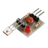Arduino 용 5Pcs 레이저 수신기 비 변조기 튜브 센서 모듈-공식 Arduino 보드와 함께 작동하는 제품
