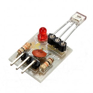 5Pcs Laser Receiver Non-modulator Tube Sensor Module for Arduino - products that work with official Arduino boards