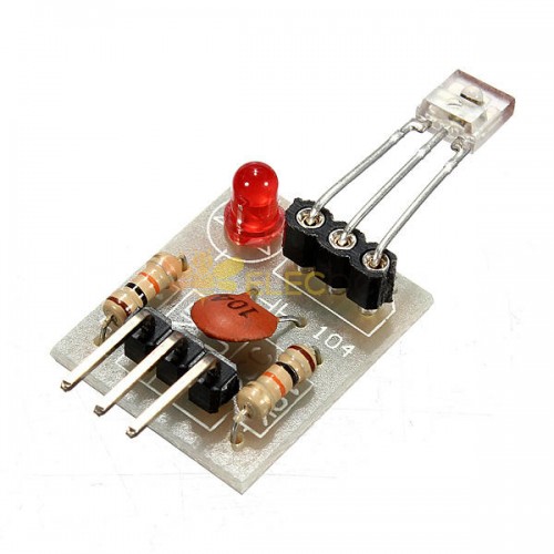 Módulo de sensor de tubo sin modulador de receptor láser de 5 piezas para Arduino - productos que funcionan con placas Arduino oficiales