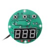 5pcs 24V XH-W1818高精度微電腦溫度控制器圓形數顯嵌入式恆溫器