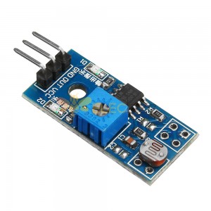 Módulo de sensor fotossensível de 5 peças 5V/3.3V 3 pinos Módulo de resistor de detecção de luz
