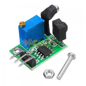 Módulo sensor de prevenção de obstáculos digital infravermelho ajustável de 5 peças 6mA 3-100CM