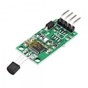 5pcs DS18B20 5V RS485 Com UART 온도 수집 센서 모듈 Modbus RTU PC PLC MCU 디지털 온도계