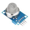 5 件装 MQ-135 硫化氨苯蒸气气体传感器模块屏蔽液化电子探测器，适用于 Arduino - 与官方 Arduino 板配合使用的产品