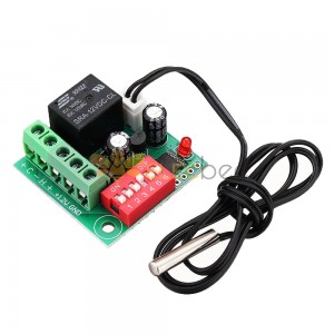 5pcs W1701 12V DC Digital Temperature Controller Switch Thermostat Adjustable Thermostat