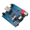 Decodificador DAC PCM2704 USB para placa de som S/PDIF Módulo de alta fidelidade coaxial de saída analógica de 3,5 mm