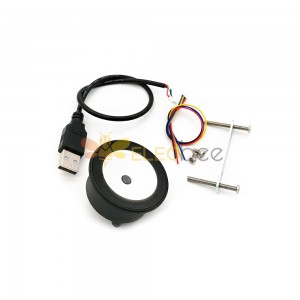 GM73 USB UART 1D 2D QR 코드 바코드 스캐너 리더 작은 라운드 쉬운 설치