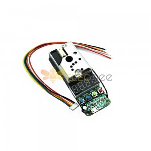 GP2Y1051AU0F Dust Sensor Module PM2.5 Temperature Detection Development Board with Evaluation Display Board