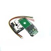 Módulo de sensor de polvo GP2Y1051AU0F Placa de desarrollo de detección de temperatura PM2.5 con placa de visualización de evaluación