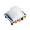 HC-SR501 Módulo PIR piroeléctrico IR infrarrojo ajustable Sensor de movimiento Detector de inducción del cuerpo humano con soporte