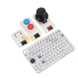 HMI Unit Kit Including 4 Sensor Joystick /Dual-Button/ Button Cap/ CardKB Mini Keyboard for IoT Development Bo
