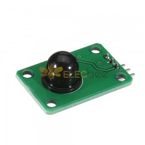 Modulo sensore a infrarossi del corpo umano Sensore D203S Interruttore sensore sonda piroelettrica 13120F Lente nera