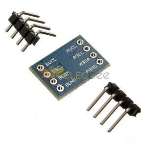 Módulo de conversão de nível I2C IIC Sensor 5V/3V para Arduino - produtos que funcionam com placas Arduino oficiais