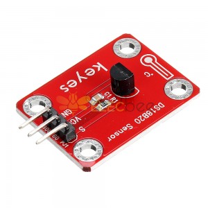 18B20 Sensor de temperatura (orificio de la almohadilla) Módulo de cabezal de clavijas Señal digital