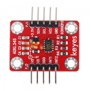 Módulo de aceleração de sensor de inclinação digital ADXL345 compatível com microbit IIC/SPI