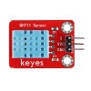 DHT11 Temperature and Humidity Sensor (pad hole) with Pin Header Module