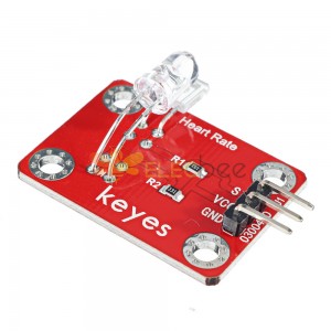 Finger Heartbeat Module(Pad hole) with Pin Header Board Analog Signal