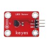 LM35 温度传感器（焊盘孔）排针模块模拟信号
