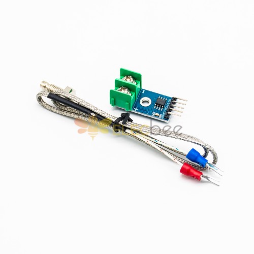 MAX6675 传感器模块热电偶电缆 1024 摄氏度高温可用