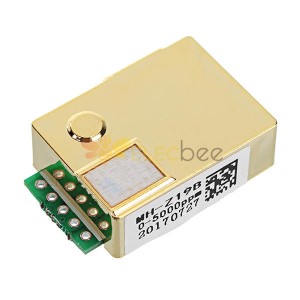 MH-Z19B Sensor infravermelho de CO2 para monitor de CO2 Sensor de gás CO2 Sensor de gás 0-5000PPM