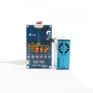 Sensör Test Panosu PM2.5 Gaz Formaldehit Karbon Dioksit Ölçümü ve Diğer Entegre Sensörler Modülü