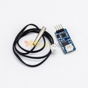 Módulo convertidor de Sensor de temperatura RS485 TTL RS232 para resistencia de termistor 10K 3950 NTC, reemplazo DS18B20 PT100 5V TTL