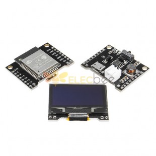 X-8266 ESP-WROOM-02/ESP32 Rev1 WiFi 蓝牙模块 OLED 物联网电子入门套件，适用于 Arduino