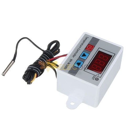 XH-W3000 Micro Digital Thermostat High Precision Temperature Control Switch  Heating and Cooling Accuracy 0.1