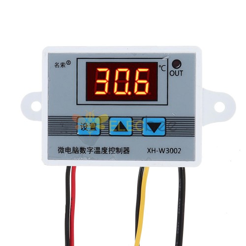 XH-W3002 Micro Termostato Digital Interruptor de Controle de Temperatura de Alta Precisão Precisão de Aquecimento e Resfriamento 0,1 220V