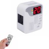 ZFX-003 Carbon Crystal Plate Thermostat Socket Temperature Control Remote Control Switch Controller 2000W AC 220V