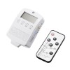 ZFX-W01 Carbon Crystal Plate Thermostat Socket Temperature Control Remote Control Switch 2000W AC 220V