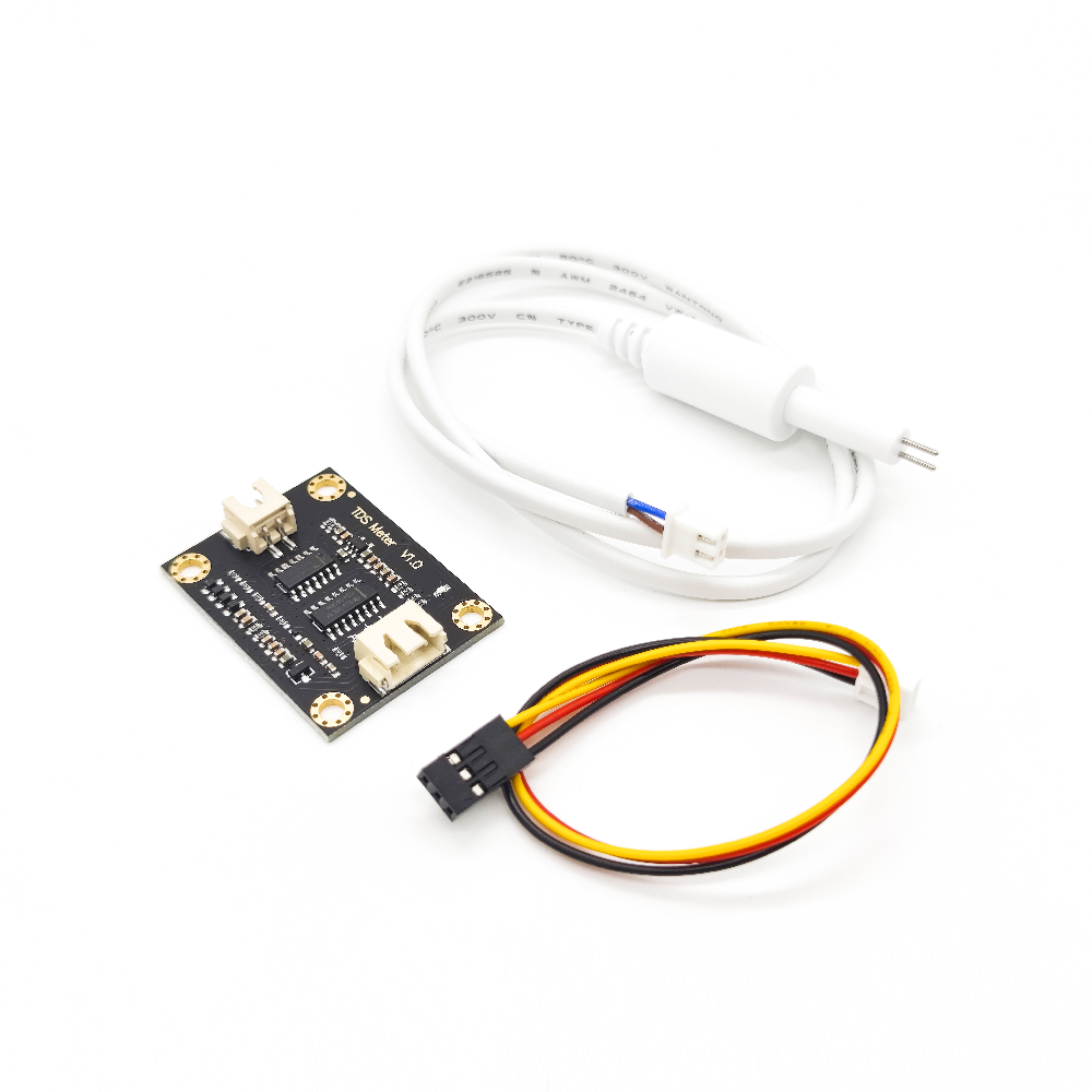 Kit de placa do módulo do sensor de condutividade de água do sensor analógico TDS