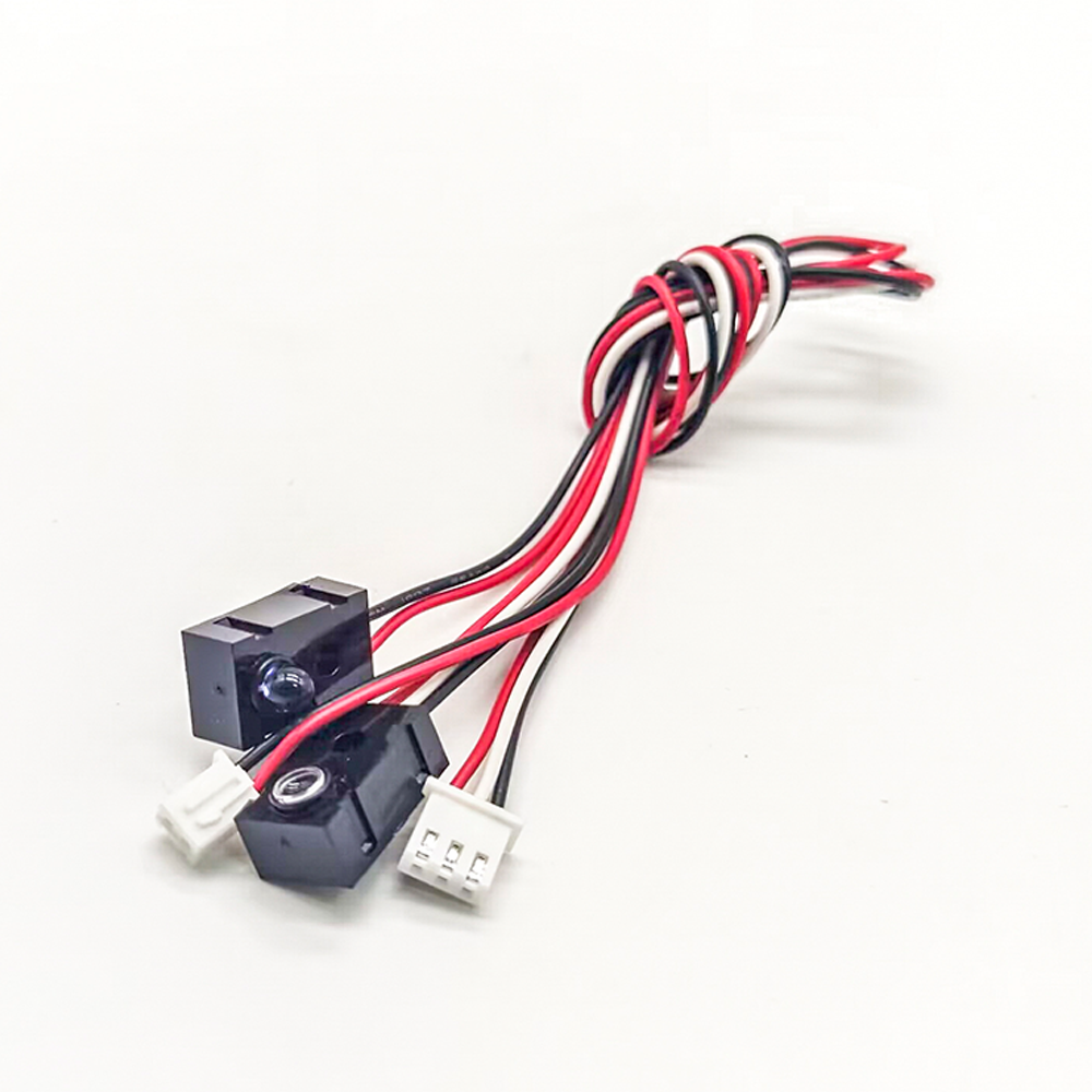 Sensor fotoelétrico Interruptor fotoelétrico infravermelho 1M Emissão de infravermelho + Módulo de detecção de faixa de recebimento