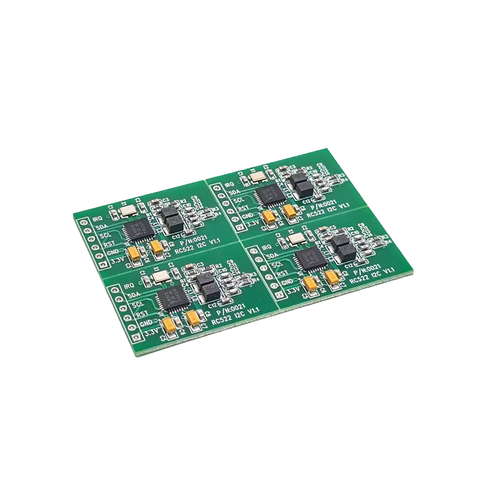 Modulo RFID I2C RC522 13,56 MHz Modulo di interfaccia per lettore di schede per schede IC Modulo sensore RF per schede IC Ultra-piccolo