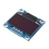 0.96 英寸 OLED I2c IIC 液晶屏模塊 + F-F 杜邦線 12864 128x64 顯示模塊 適用於樹莓派 3 2 B+