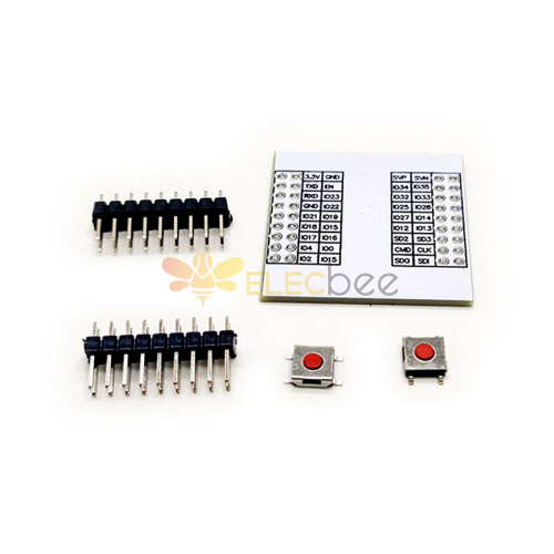 10pcs ESP-32S Matching Adapter Board WIFI bluetooth Module ESP-WROOM-32 Module For DIP