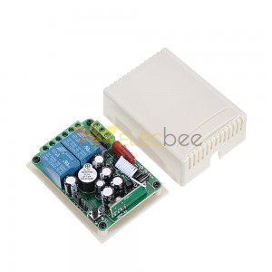 315MHz AC 220V 2 Channel RF Wireless Remote Control Switch System Module for Smart Home