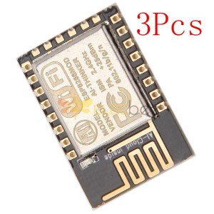 3Pcs ESP8266 ESP-12E 遠程串口WIFI收發器無線模塊