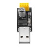 3 шт. ESP01 адаптер для программатора UART GPIO0 ESP-01 CH340G USB к ESP8266 последовательный беспроводной Wi-Fi макетная плата