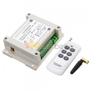 433MHz AC 220 6 チャネル ワイヤレス リモート コントロール スイッチ学習コード モジュール コントローラー